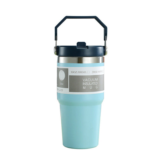 Portable Car Cup Stainless Steel Coffee Tumbler-0