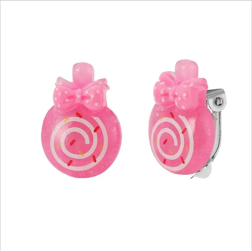 Cute Animal Fruit Cherry Ear Clips| pktjewelrygiftshop