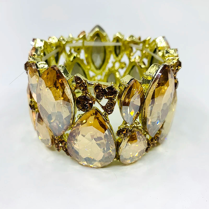 Fashion New Marquise Crystal Cuff Bracelets | Pktjewelrygiftshop