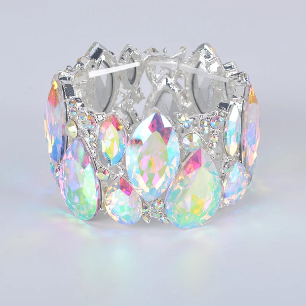 Fashion New Marquise Crystal Cuff Bracelets | Pktjewelrygiftshop