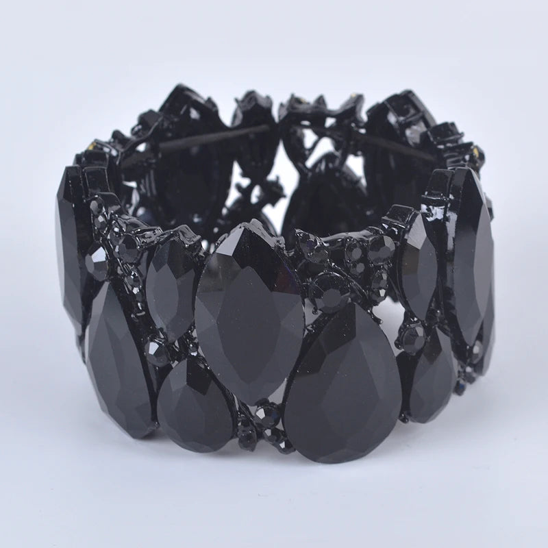 Fashion New Marquise Crystal Cuff Bracelets | Pktjewelrygiftshop