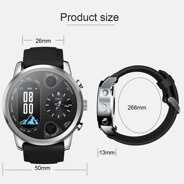 T3PRO t3 Dual Time Hybrid Watch| Pktjewelrygiftshop