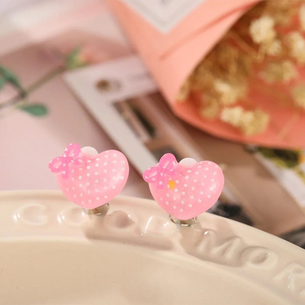 Cute Animal Fruit Cherry Ear Clips| pktjewelrygiftshop