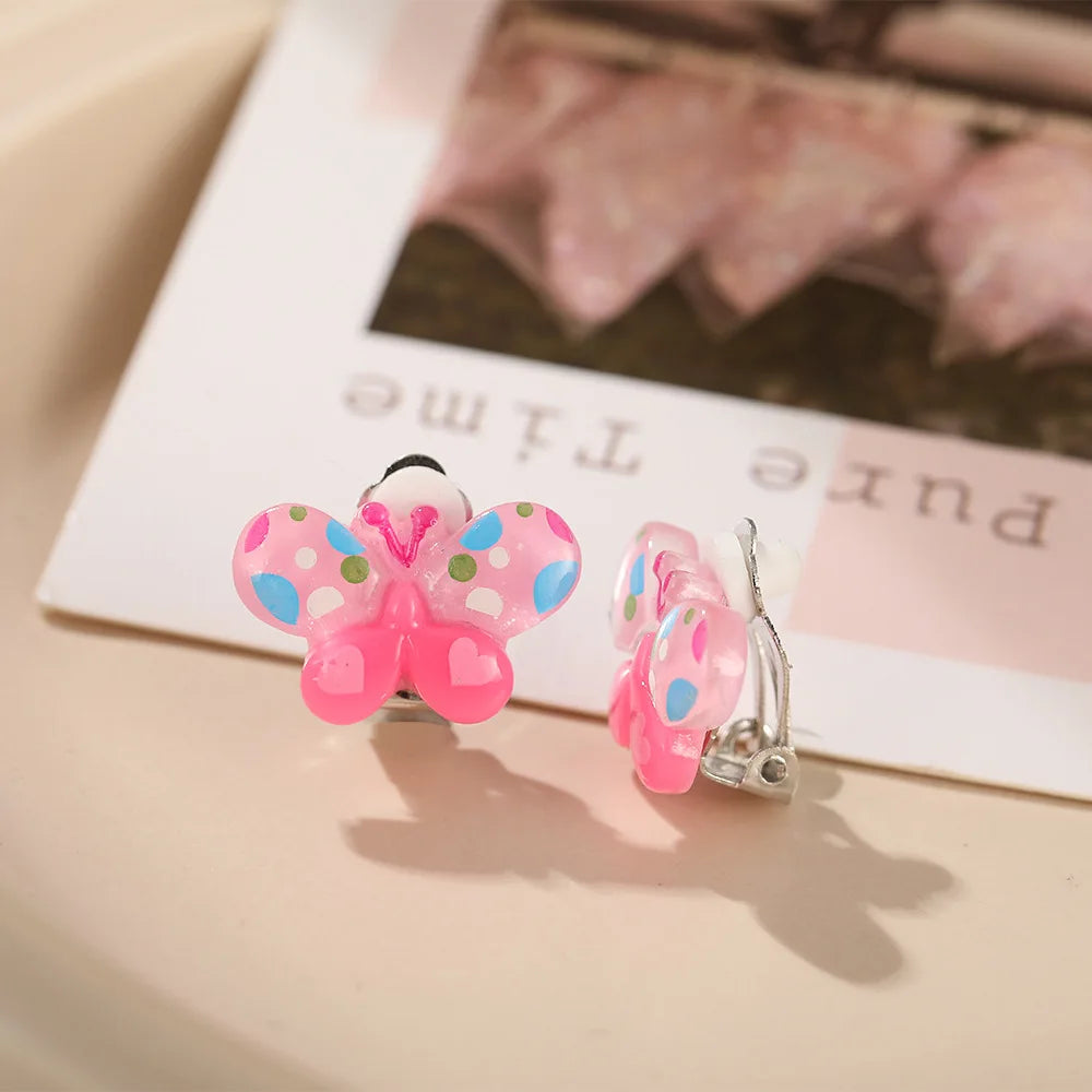 Cute Animal Fruit Cherry Ear Clips| pktjewelrygiftshop