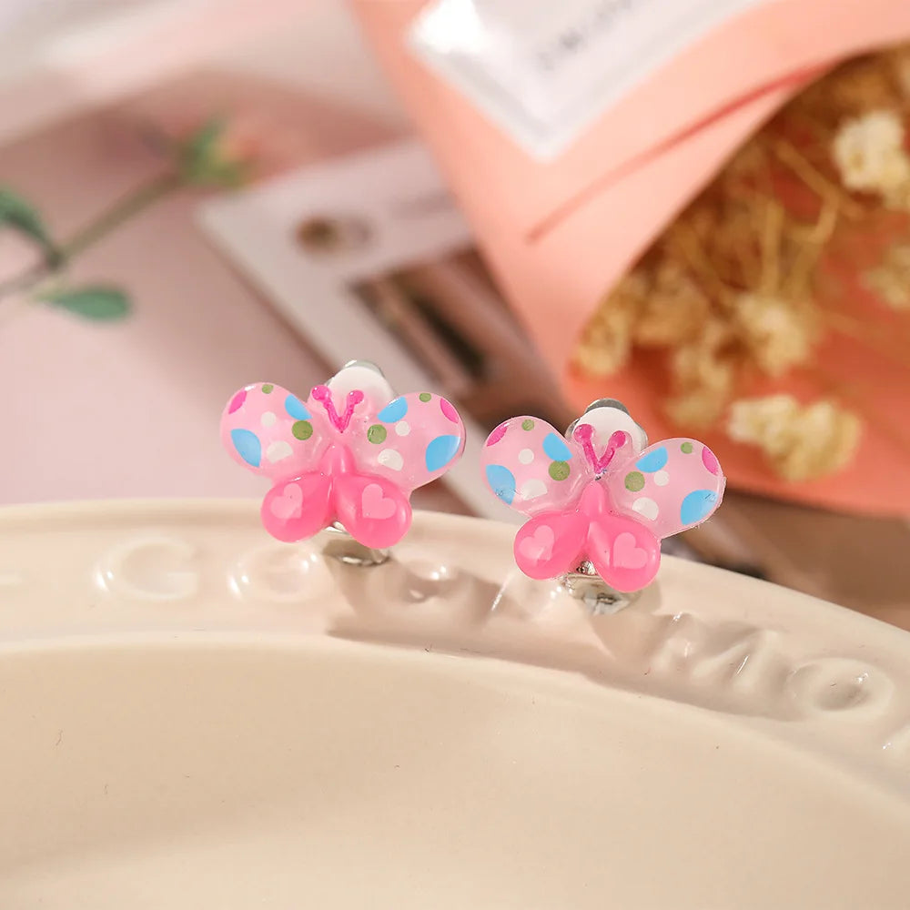 Cute Animal Fruit Cherry Ear Clips| pktjewelrygiftshop