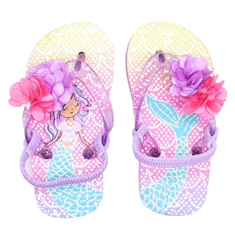 Foreign Trade Original Order Children's Beach Anti-Fall Cute Slippers