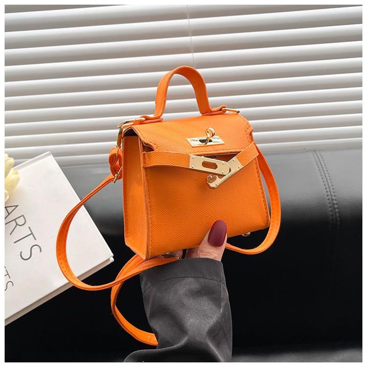 Women's Bag New Trendy Stylish Good Texture Western Style Shoulder Crossbody Satchel Mini Bag Fancy Easiest for Match Kelly Bag