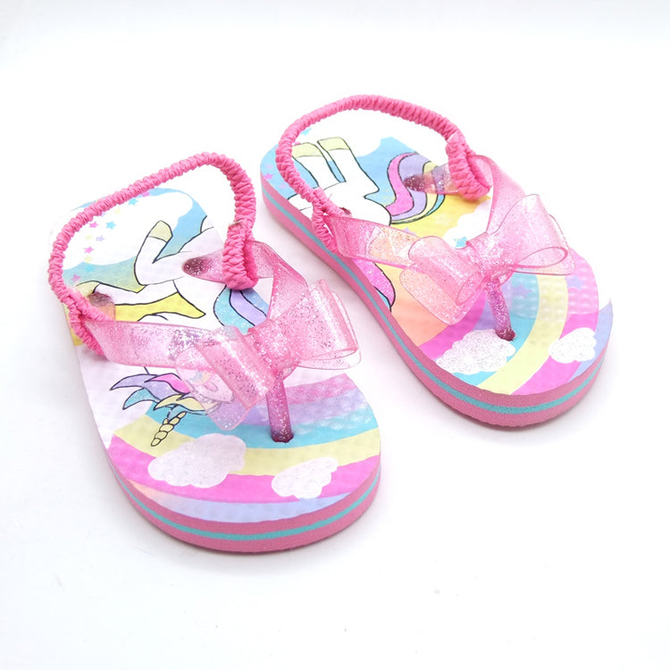 Foreign Trade Original Order Children's Beach Anti-Fall Cute Slippers