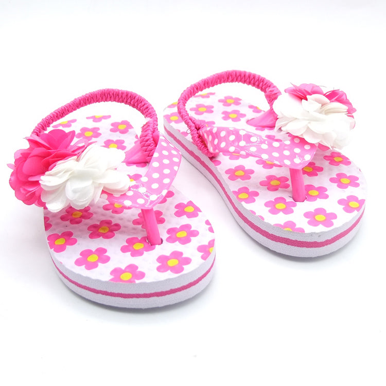 Foreign Trade Original Order Children's Beach Anti-Fall Cute Slippers