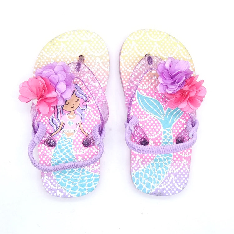 Foreign Trade Original Order Children's Beach Anti-Fall Cute Slippers