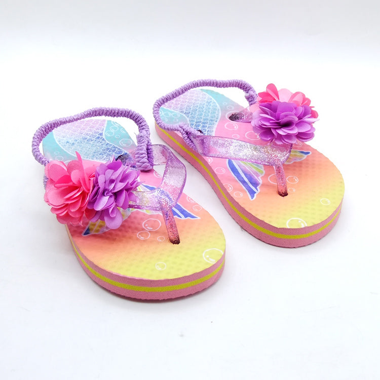 Foreign Trade Original Order Children's Beach Anti-Fall Cute Slippers