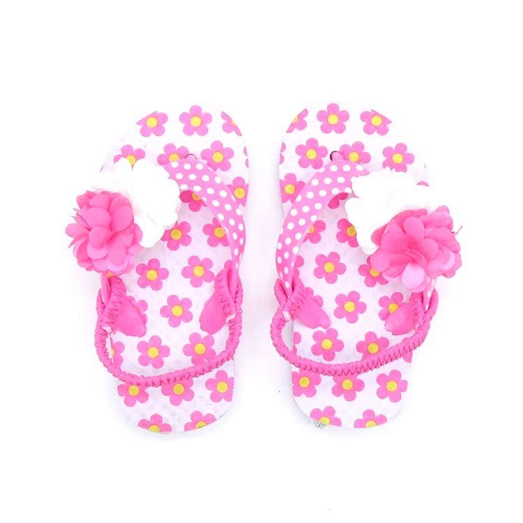 Foreign Trade Original Order Children's Beach Anti-Fall Cute Slippers