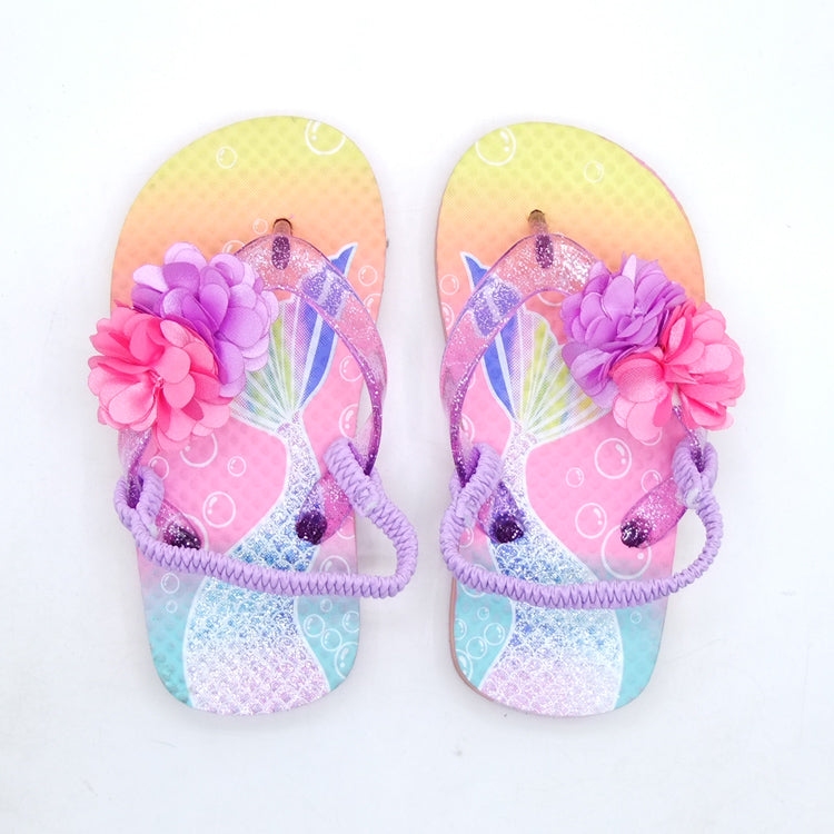 Foreign Trade Original Order Children's Beach Anti-Fall Cute Slippers