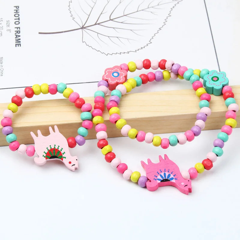 Adorable 2pcs/Set Cute Necklace Bracelet Sets