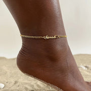 Customized Personalized Name Anklets for Women| Pktjewelrygiftshop