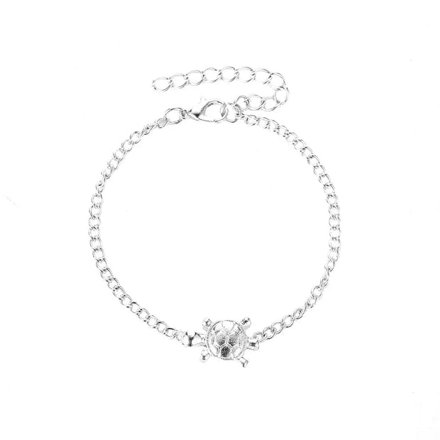 Simple and Small Turtle Anklet | Pktjewelrygiftshop