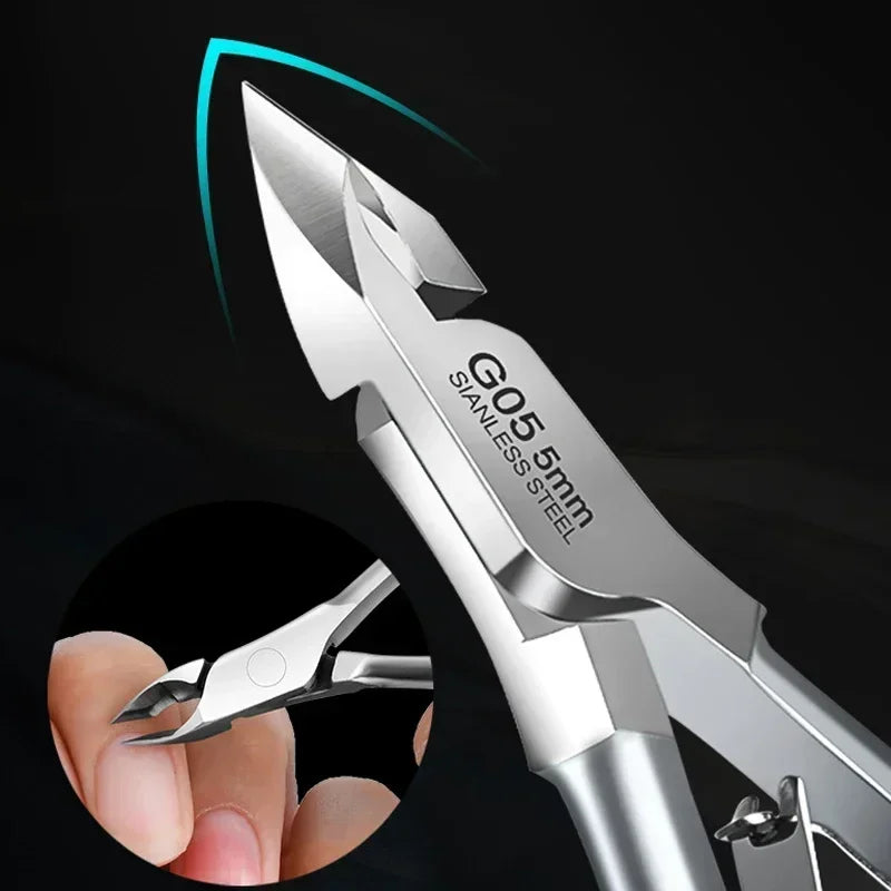 Stainless Steel Cuticle Trimmer Nail Nipper Cuticle Remover for Fingernails Toenails Professional Dead Skin Cuticle Scissors