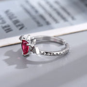 Draculaura Bat Heart Rings | Pktjewelrygiftshop