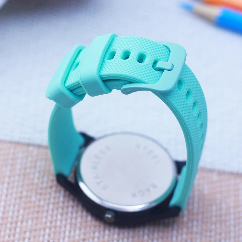 Chaoyada Fashion Silicone Strap Quartz Watches- boys& girls