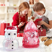 DIY Resin Christmas Snowman Jar Mold with Lid