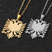 Fashion Albania Eagle Pendant Necklace for Women & Men