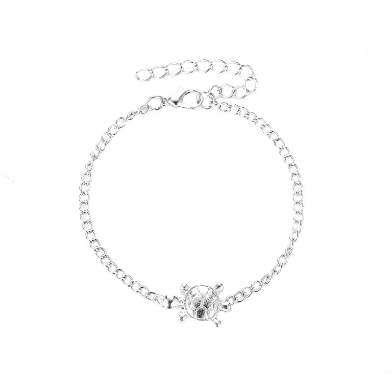 Simple and Small Turtle Anklet | Pktjewelrygiftshop