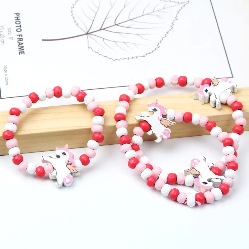 Adorable 2pcs/Set Cute Necklace Bracelet Sets