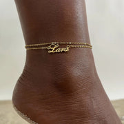 Customized Personalized Name Anklets for Women| Pktjewelrygiftshop