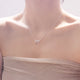 LIVVY Delicate Silver Bowknot Pendant Necklaces