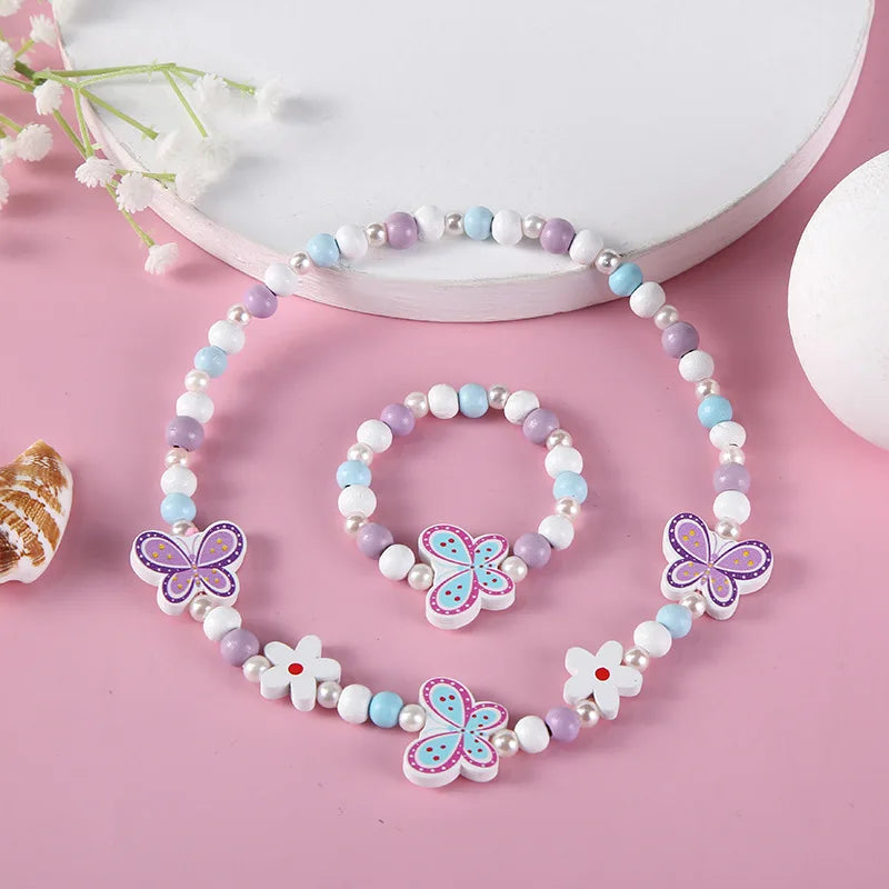 Adorable 2pcs/Set Cute Necklace Bracelet Sets