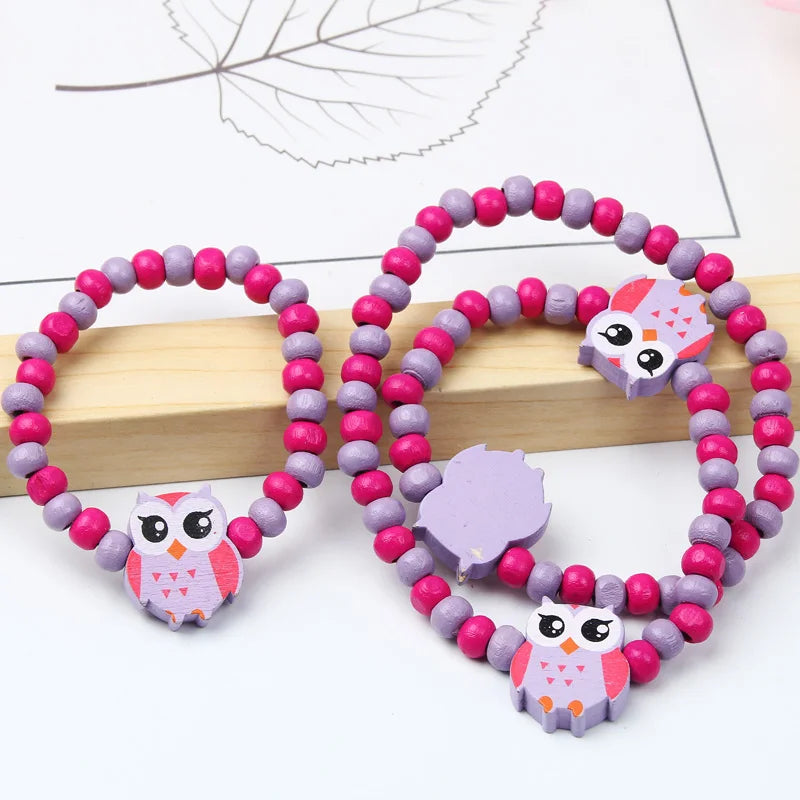 Adorable 2pcs/Set Cute Necklace Bracelet Sets