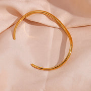 Wave Shape Cuff Bracelet | pktjewelrygiftshop