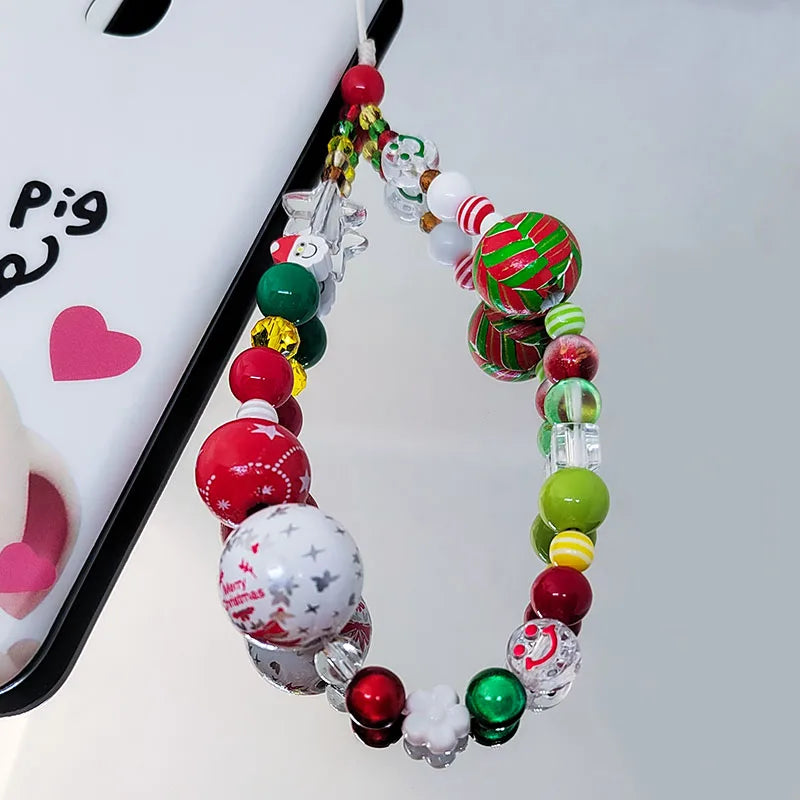 Gingerbread Man Mobile Phone Charm Strap Chain Lanyard