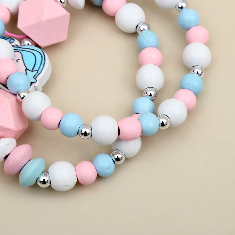 Adorable 2pcs/Set Cute Necklace Bracelet Sets