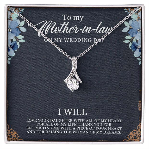 Alluring Beauty Necklace To My Mother-In-Law