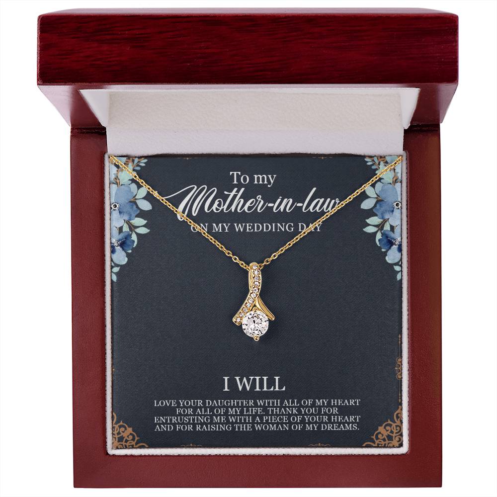 Alluring Beauty Necklace To My Mother-In-Law