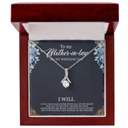 Alluring Beauty Necklace To My Mother-In-Law