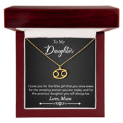 Zodiac Symbol Necklace From Mom To Daughter